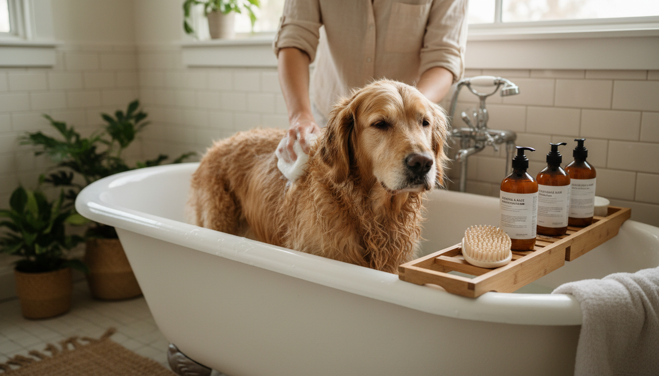 Comment baigner votre chien de manière sûre et efficace en tenant compte de son type de peau et de pelage ?
