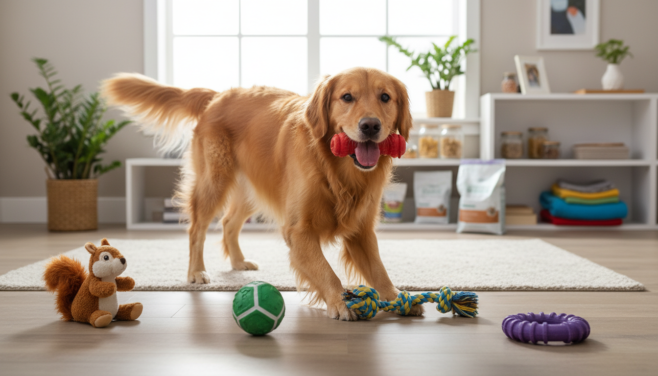 découvrez nos conseils essentiels pour choisir des jouets sécuritaires adaptés à votre chien, garantissant son plaisir et sa sécurité durant le jeu.