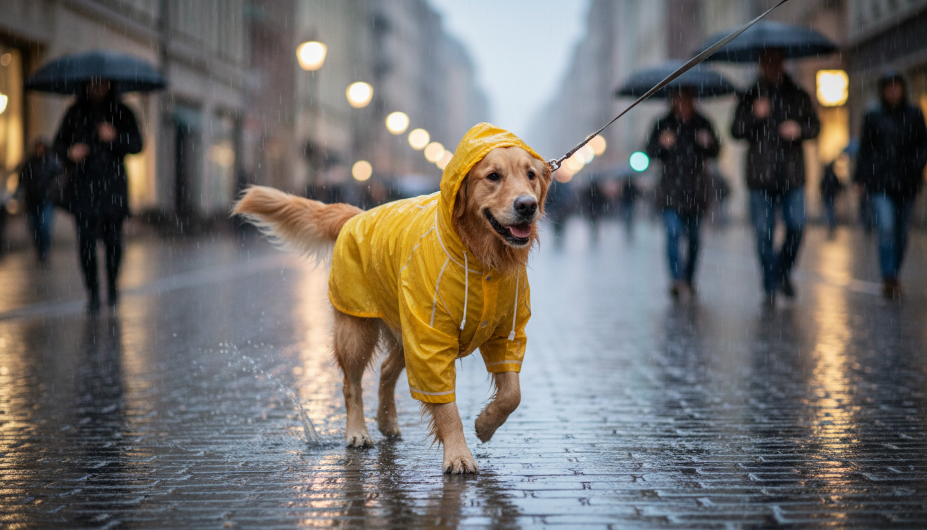 Comment choisir le manteau ou l&rsquo;imperméable adapté pour garder votre chien au sec et confortable ?