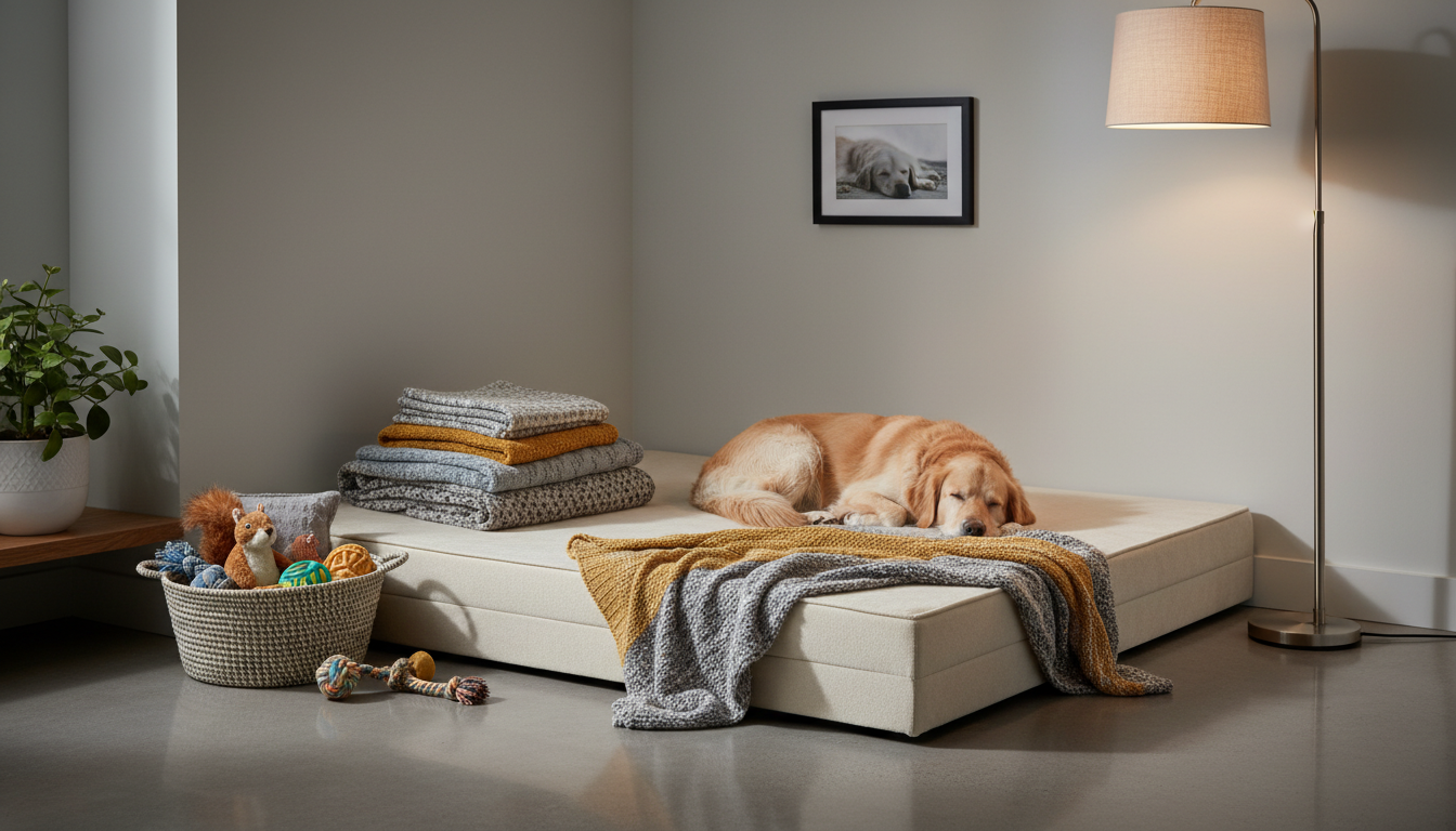 Comment créer un espace sûr à la maison pour votre chien ?