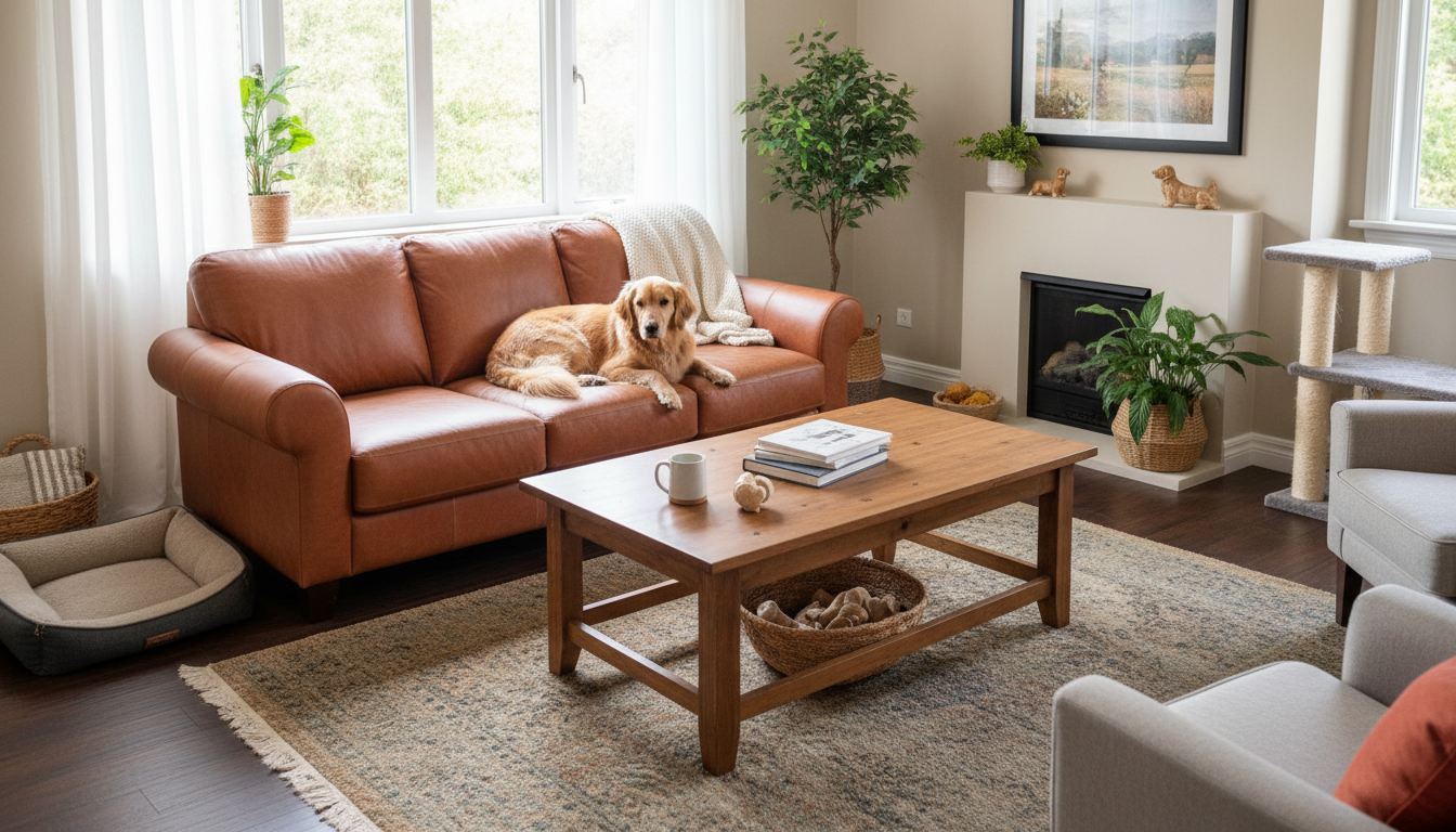 Comment garder vos meubles propres et exempts de poils de chien ?