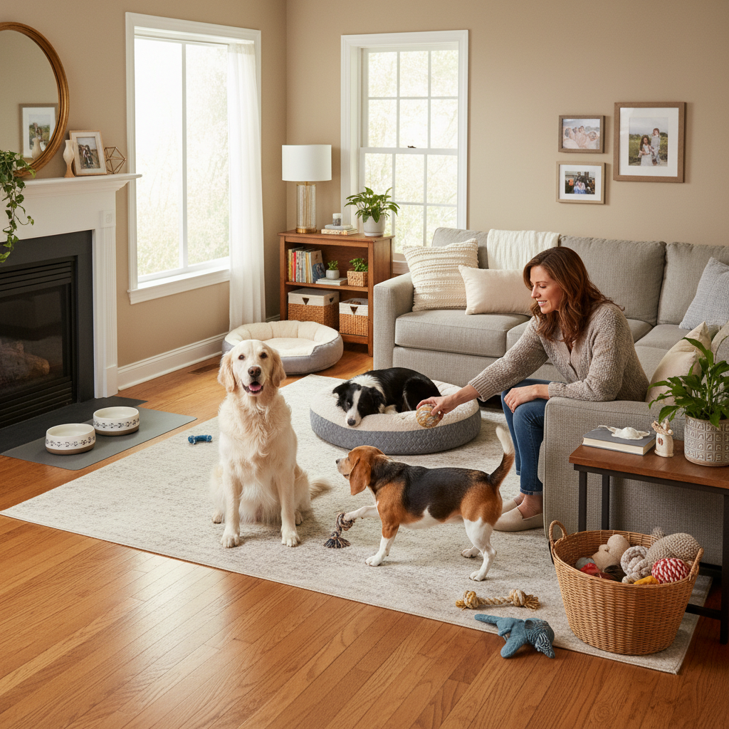 découvrez des conseils pratiques pour gérer harmonieusement plusieurs chiens dans la même maison et assurer leur bien-être au quotidien.