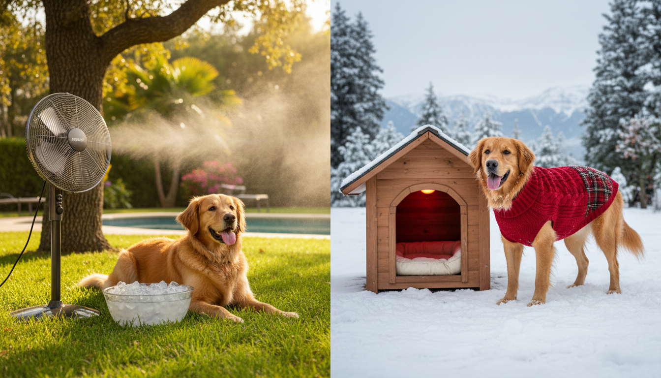 découvrez des conseils pratiques pour protéger efficacement votre chien des températures extrêmes en été comme en hiver et assurer son bien-être toute l'année.