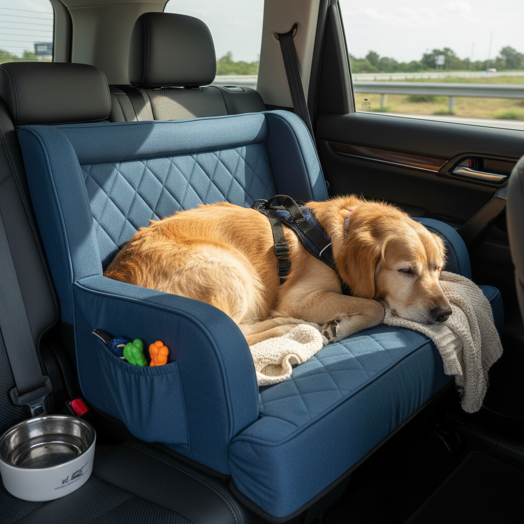 découvrez nos conseils pour voyager en toute sécurité avec des chiens âgés ou ayant des besoins spécifiques, afin d'assurer leur confort et leur bien-être durant le trajet.