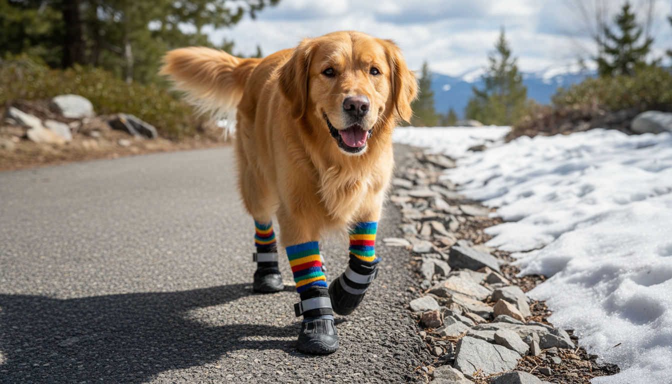 découvrez pourquoi il est essentiel de protéger les pattes de votre chien avec des chaussettes et des chaussures pour éviter blessures, irritations et inconfort.