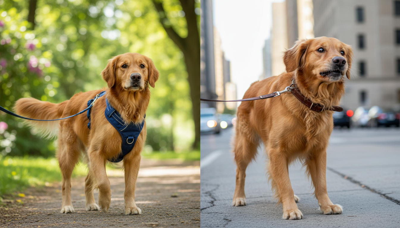 Pourquoi opter pour un harnais pour chien plutôt qu&rsquo;un collier traditionnel ?