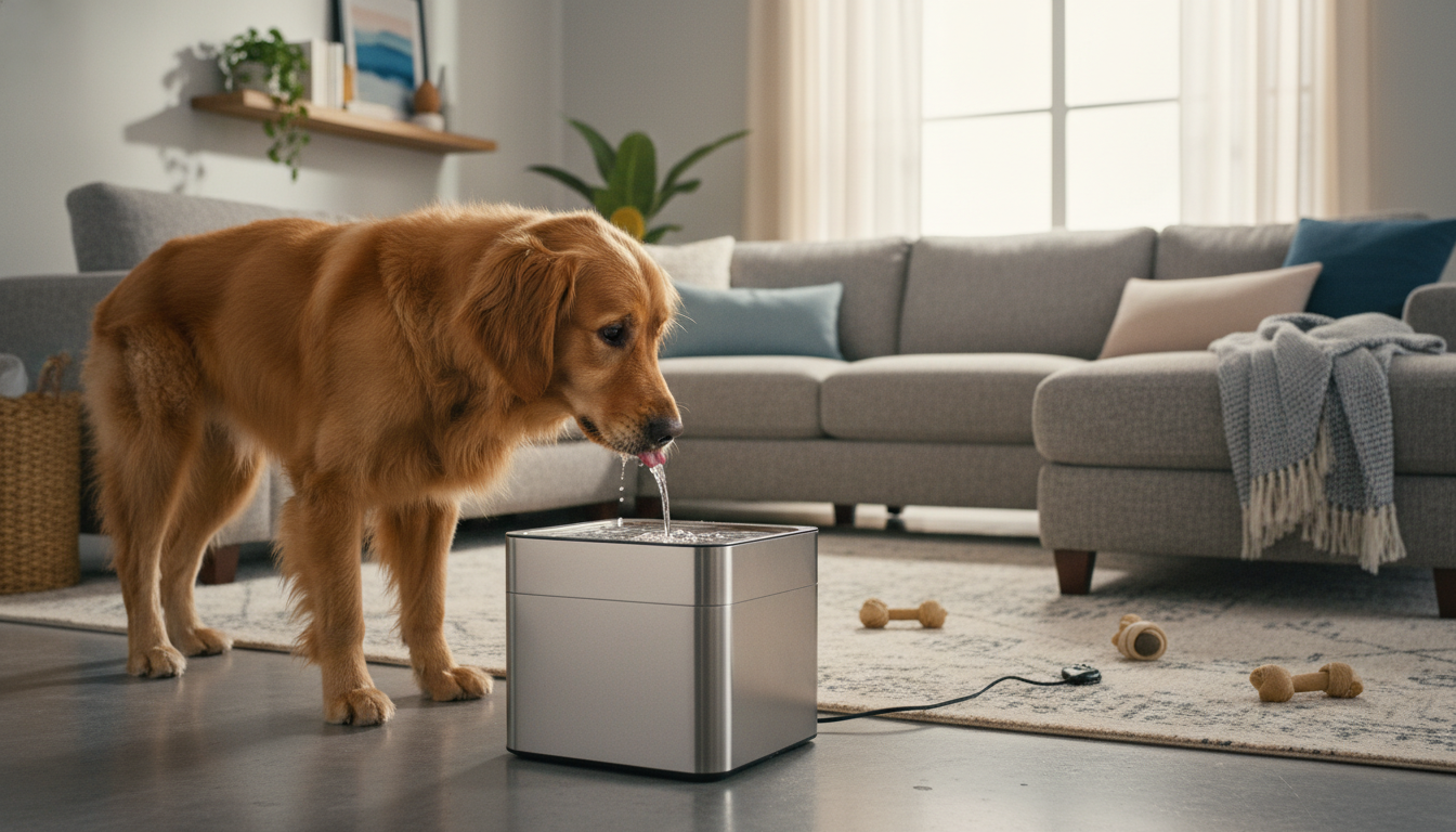 découvrez pourquoi une fontaine à eau pour chiens est idéale pour encourager votre compagnon à boire davantage, favorisant ainsi sa santé et son bien-être au quotidien.
