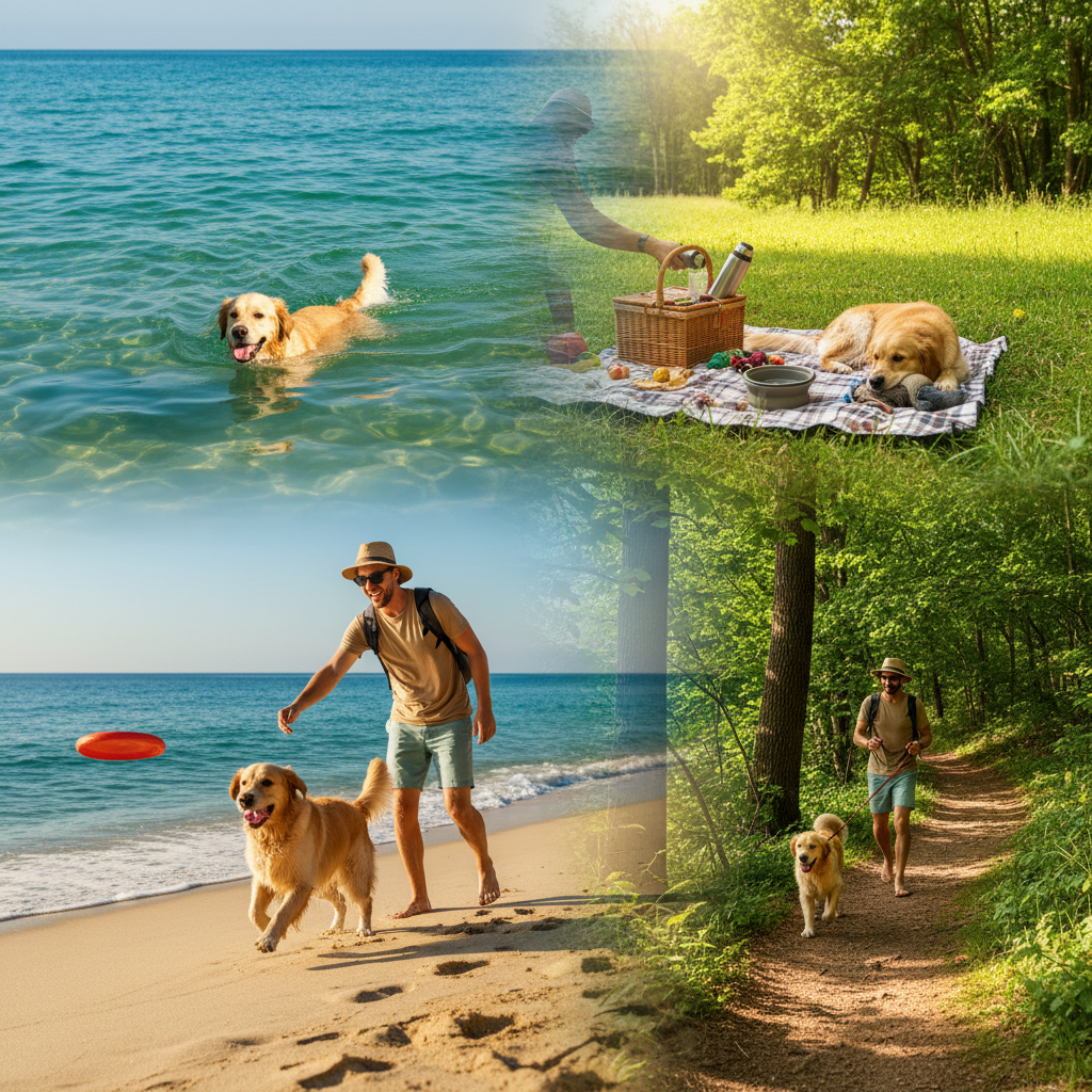 Quelles activités de vacances puis-je partager avec mon chien ?