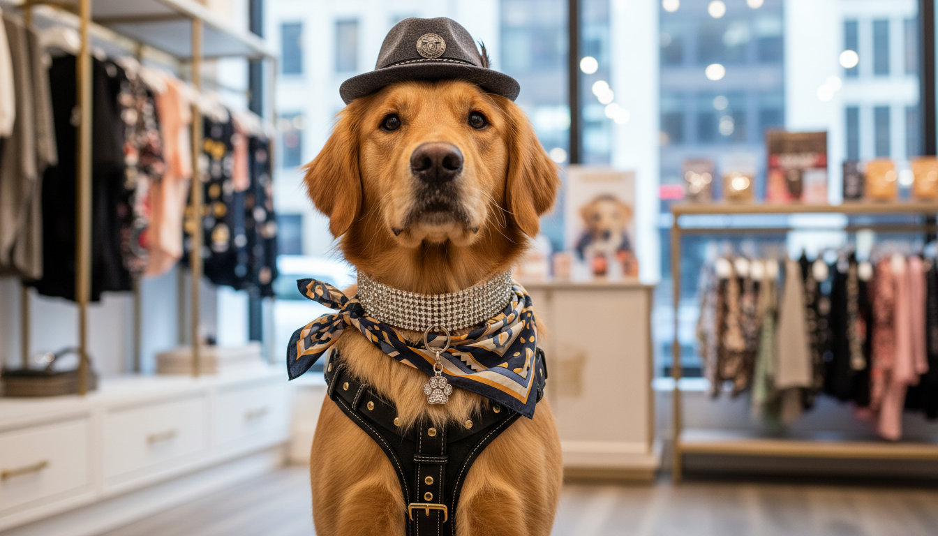 Quelles sont les dernières tendances en matière de bijoux et accessoires de mode pour chiens ?