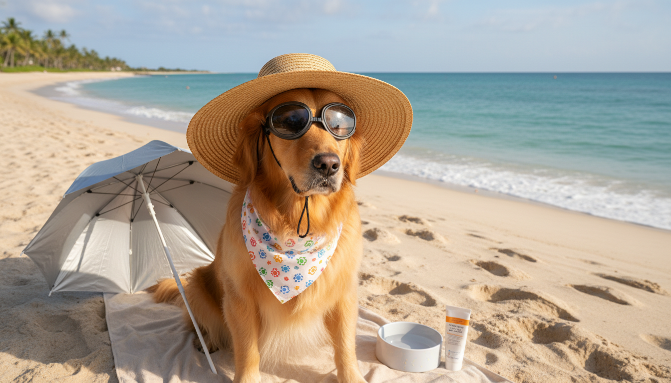 découvrez pourquoi il est important de protéger votre chien du soleil et comment choisir la meilleure protection solaire adaptée à ses besoins.