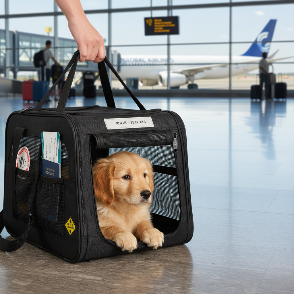 découvrez les règles essentielles à respecter pour voyager en avion avec votre chien en toute sécurité et sérénité. conseils pratiques et obligations pour un transport réussi.