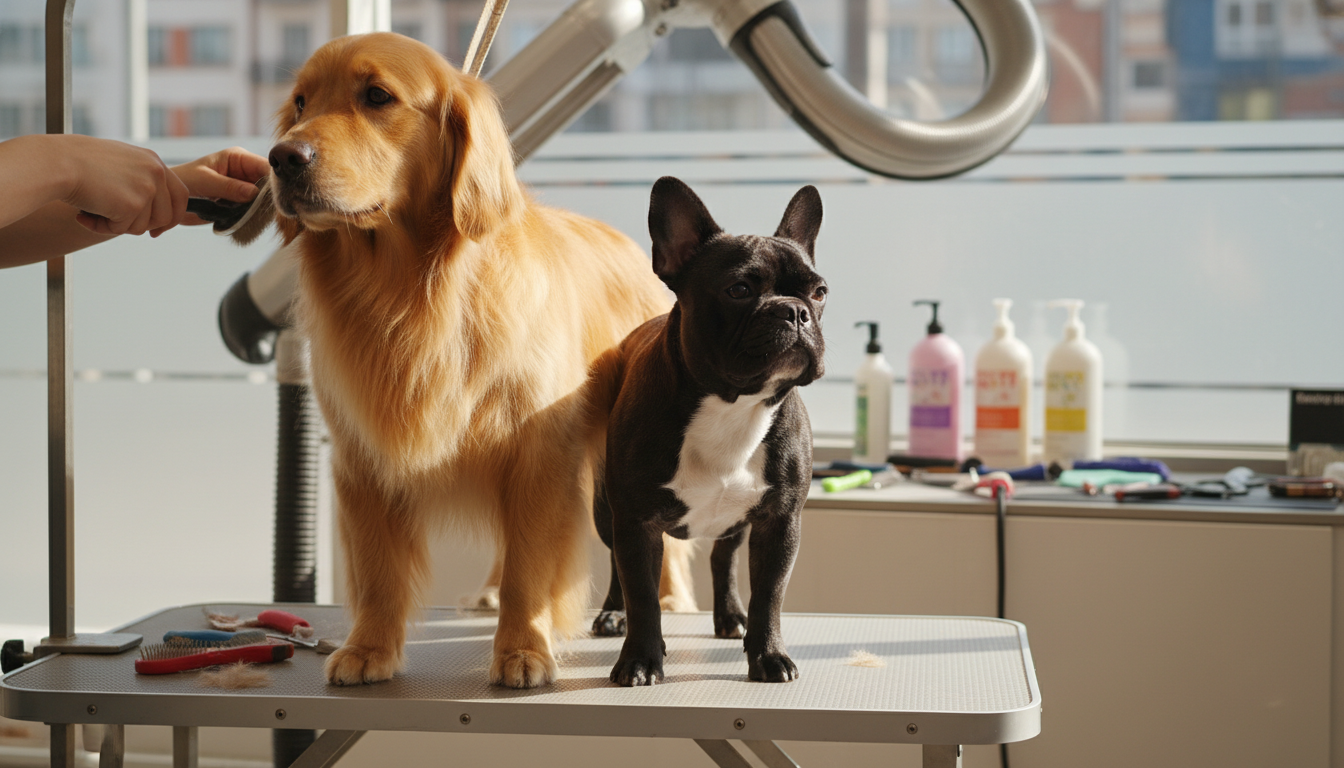 Chien à poil long ou poil court : Quelles différences de toilettage et de soins quotidiens ?