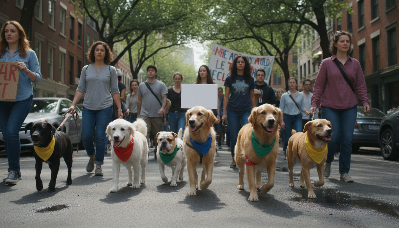 explorez le rôle des chiens, bien plus que de simples compagnons, en tant qu'acteurs influents dans les mouvements sociaux et leur impact sur les luttes sociales.