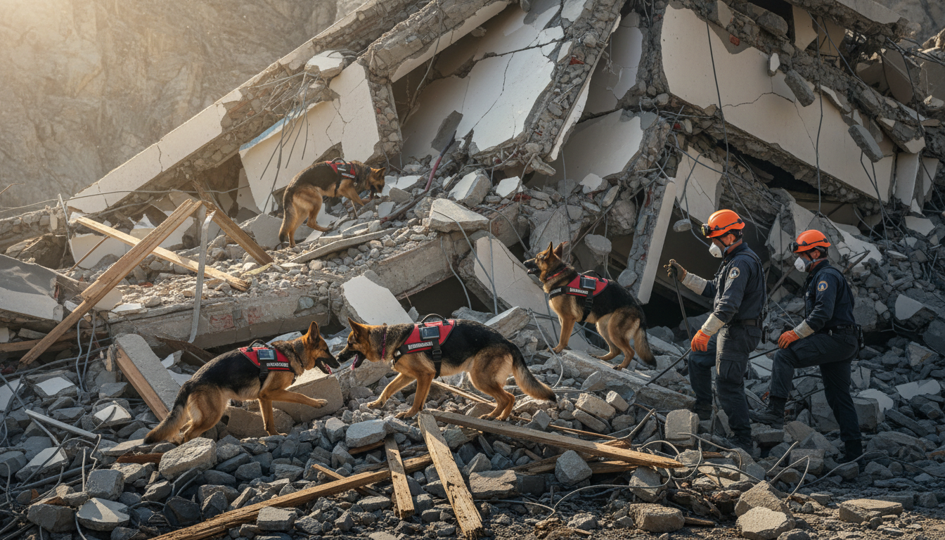 découvrez comment les chiens de sauvetage deviennent des héros exceptionnels grâce à leur courage et leur dévouement dans des missions de sauvetage.