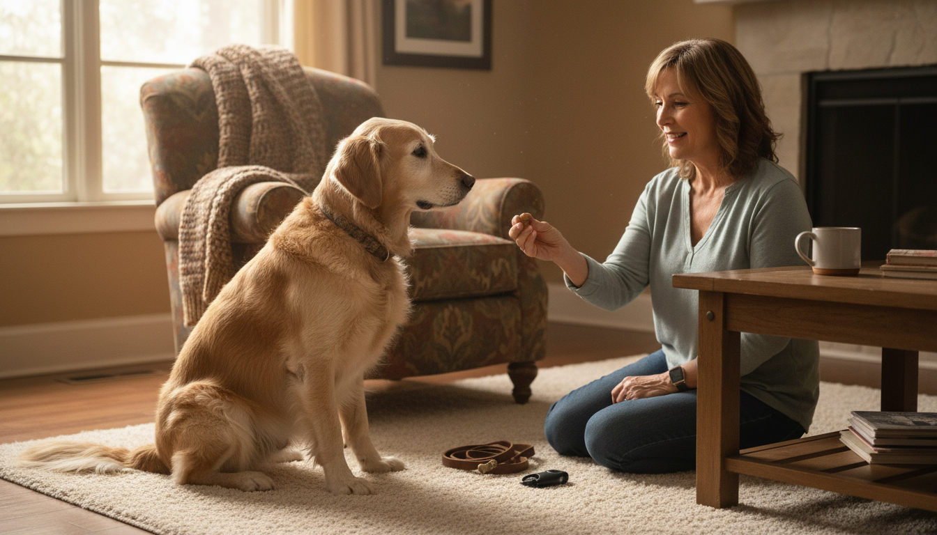 Peut-on éduquer un chien âgé ?