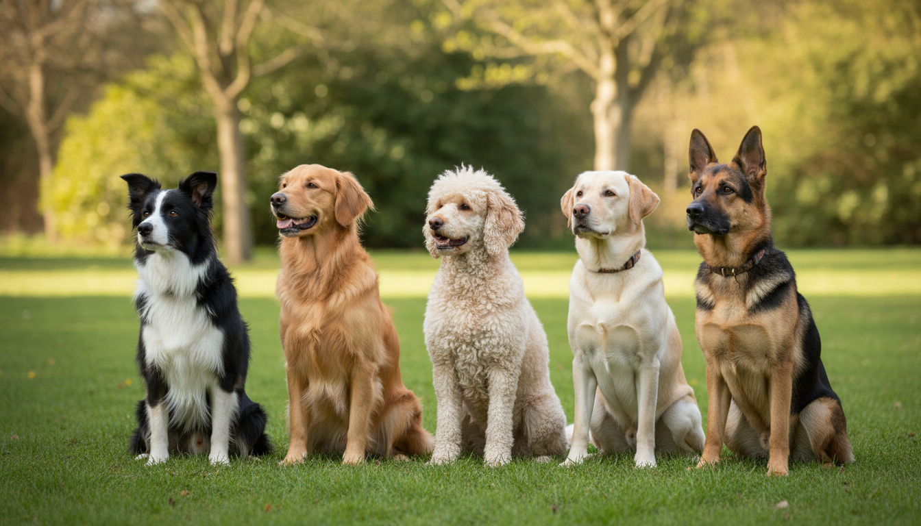 découvrez quelles races de chiens sont faciles à éduquer et comment choisir le compagnon idéal pour un apprentissage rapide et harmonieux.