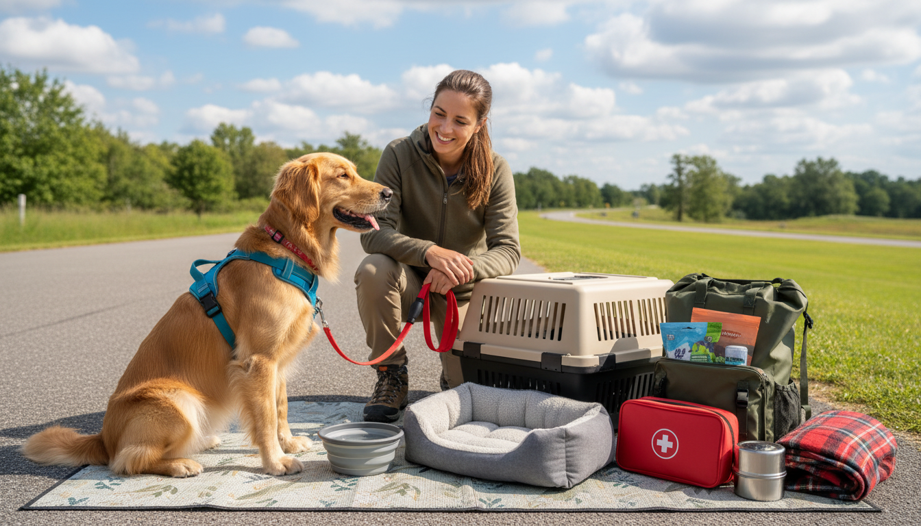 découvrez les accessoires de voyage essentiels pour assurer la sécurité et le confort de votre chien lors de vos déplacements. conseils pratiques pour un voyage serein avec votre compagnon à quatre pattes.