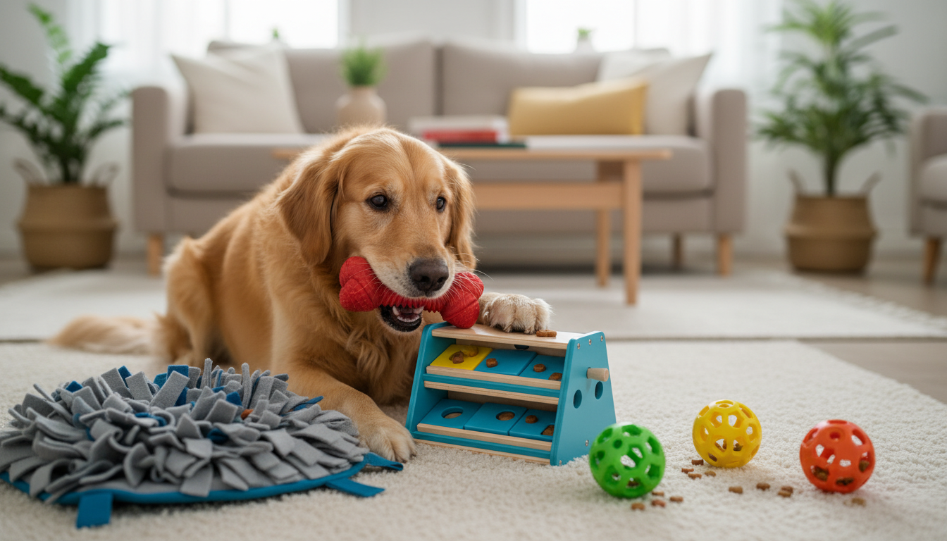 Quels sont les meilleurs jouets pour divertir et stimuler mentalement votre chien ?